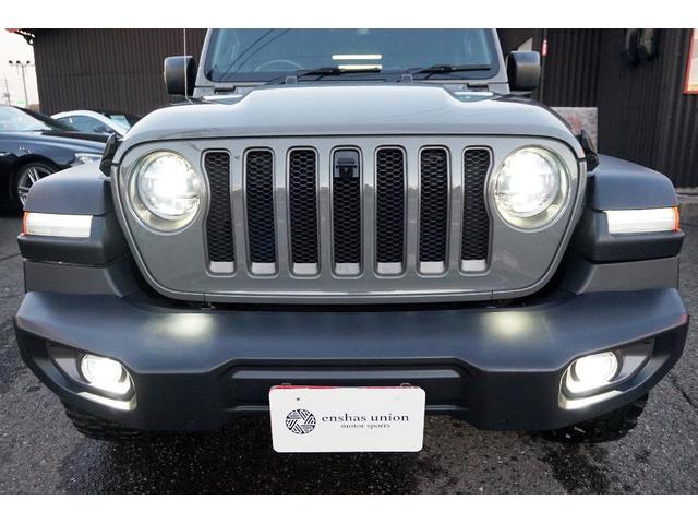 ジープ・ラングラーアンリミテッド ルビコン　スティングレー　純正ナビ＆フルセグＴＶ　バックカメラ　黒本革シート　ＬＥＤヘッドライト　アルパインスピーカー　純正アルミ＆ＢＦグッドリッチタイヤ　ＥＴＣ（18枚目）