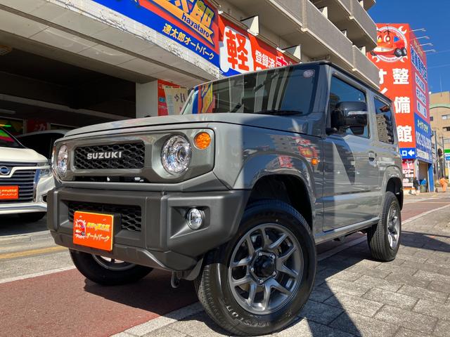 ジムニー XC 届出済み未使用車 純正8インチナビ16インチアルミホイール Bluetooth 横滑り防止装置 アイドリングストップ レーンキープアシスト シートヒーター ヒルディセントコントロール  LEDライト(2枚目)