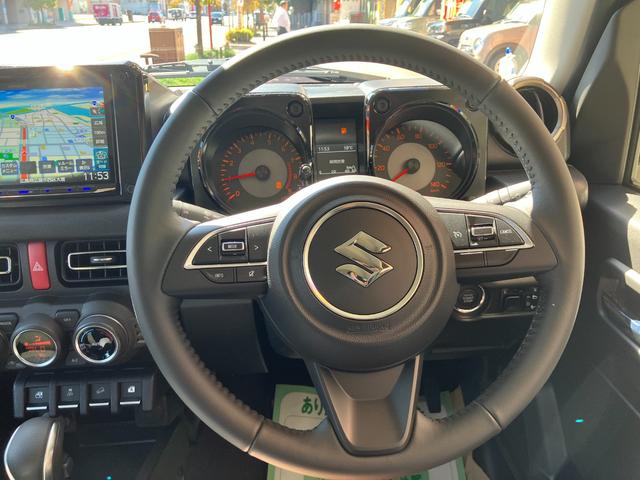 ジムニー XC 届出済み未使用車 純正8インチナビ16インチアルミホイール Bluetooth 横滑り防止装置 アイドリングストップ レーンキープアシスト シートヒーター ヒルディセントコントロール  LEDライト(15枚目)