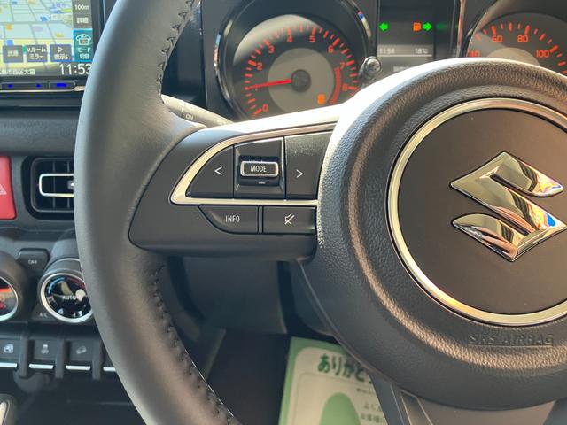 ジムニー XC 届出済み未使用車 純正8インチナビ16インチアルミホイール Bluetooth 横滑り防止装置 アイドリングストップ レーンキープアシスト シートヒーター ヒルディセントコントロール  LEDライト(16枚目)