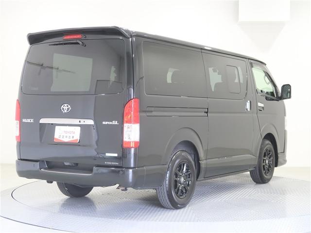 ハイエースバン スーパーＧＬ　ダークプライム　フルセグ　メモリーナビ　ＤＶＤ再生　ミュージックプレイヤー接続可　バックカメラ　衝突被害軽減システム　ＥＴＣ　ドラレコ　ＬＥＤヘッドランプ（4枚目）