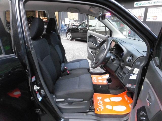 ワゴンRスティングレー X レーダーブレーキサポート S-エネチャージ 社外ナビ フルセグTV Bluetooth DVD再生 ミュージックサーバー シートヒーター オートライト HIDヘッドライト アイドリングストップ(10枚目)