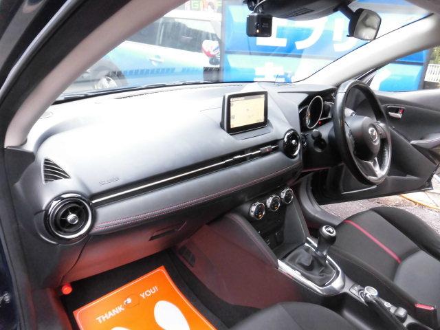 デミオ ＸＤツーリング　セーフティパッケージ　全国ロング保証付　６速ＭＴ　衝突被害軽減システム　マツダコネクトナビ　フルセグＴＶ　バックカメラ　Ｂｌｕｅｔｏｏｔｈ　ドライブレコーダー　クルーズコントロール　オートライト（6枚目）