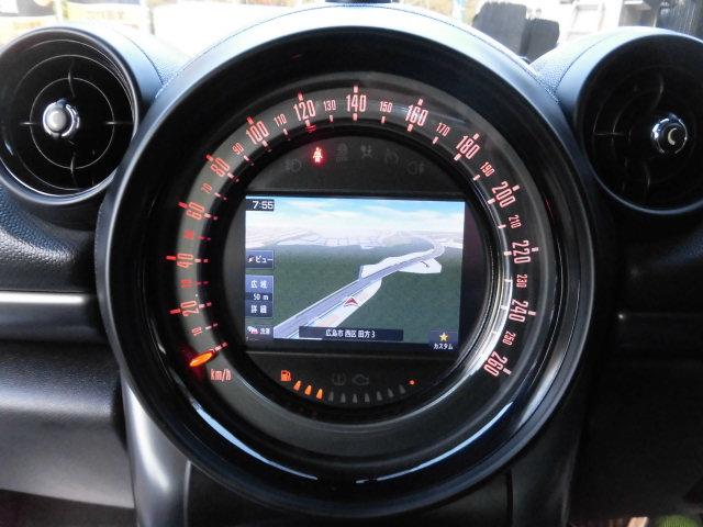 MINI クーパーSD クロスオーバー ナビゲーションパッケージ 後期モデル ディーゼルターボ メーカーオプションナビ フルセグTV Bluetooth バックカメラ USB接続 オートライト ルーフレール HIDヘッドライト 禁煙車(16枚目)