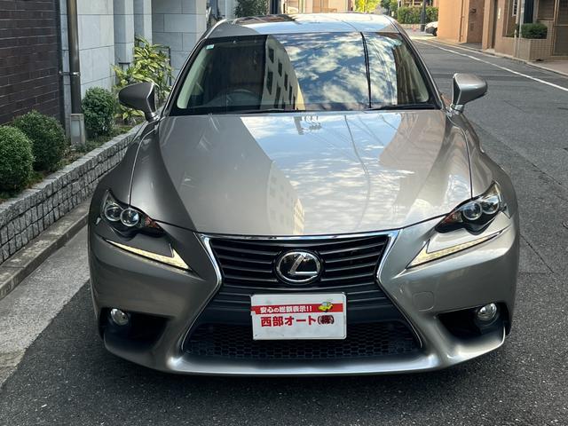 ＩＳ ＩＳ２５０　バージョンＬ　サンルーフ　タンレザー　フロントシートヒーター＆ベンチレーター　ＬＥＤヘッドランプ　純正ナビＴＶ　バックモニター（4枚目）