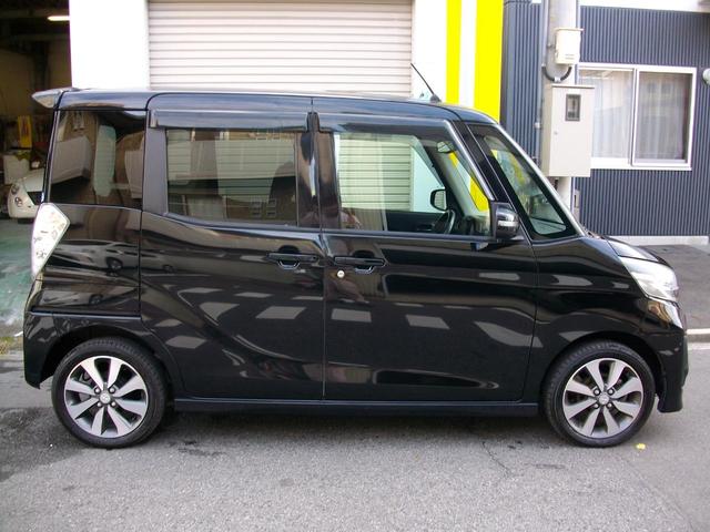 カスタムT e-アシスト ターボ車 アラウンドビュー搭載 ブレーキアシスト 地デジ内蔵ナビ Bluetooth付 ETC スマートキー車 両側電動ライドドア 純正HIDライト GOO鑑定車(13枚目)