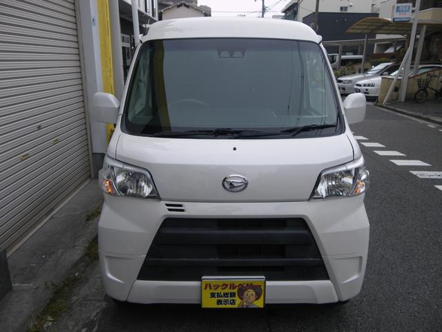 ハイゼットカーゴ クルーズＳＡＩＩＩ　Ｔベルチェーン　キーレス　純正ナビ　アイドリングストップ　ドラレコ　Ｂｌｕｅｔｏｏｔｈ搭載　オートマチックハイビーム　ＬＥＤ　純正１２インチホイールキャップ　ＧＯＯ鑑定（2枚目）