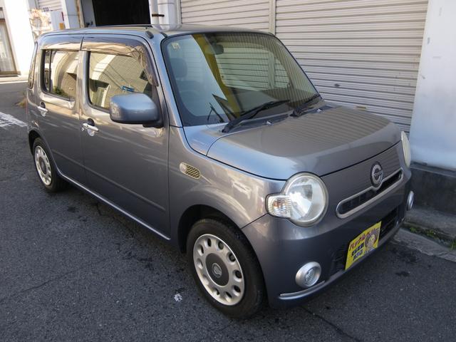 ミラココア ココアX Tベルチェーン スマートキー 社外ナビ フルセグ オートエアコン 電動格納ミラー パワーウィンドウ ベンチシート 14インチホイールキャップ GOO鑑定(3枚目)