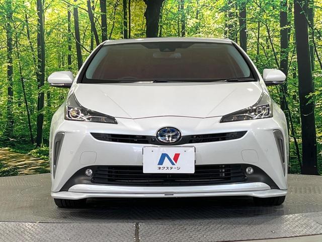 プリウス A サンルーフ フルエアロ 全周囲カメラ 衝突被害軽減システム レーダークルーズ パワーシート コーナーセンサー LEDヘッド ビルトインETC オートハイビーム 車線逸脱警報 ワンオーナー(17枚目)