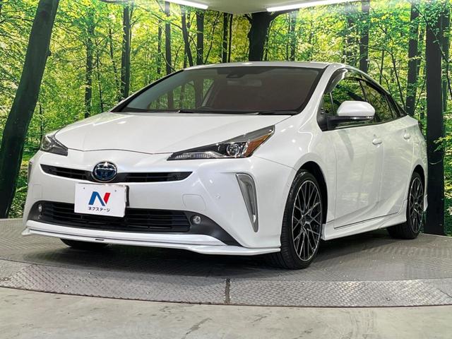 プリウス A サンルーフ フルエアロ 全周囲カメラ 衝突被害軽減システム レーダークルーズ パワーシート コーナーセンサー LEDヘッド ビルトインETC オートハイビーム 車線逸脱警報 ワンオーナー(24枚目)