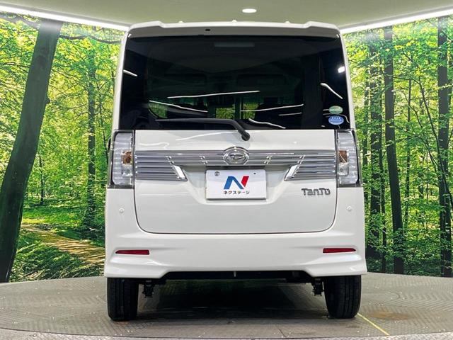 タント カスタムＸ　トップエディションＳＡＩＩＩ　禁煙車　衝突安全軽減システム　ナビ　半革シート　両側電動スライドドア　ＬＥＤヘッドライト　フルセグ　スマートキー　ドライブレコーダー　バックカメラ　ＥＴＣ　ＡＵＴＯエアコン　シートヒーター（16枚目）