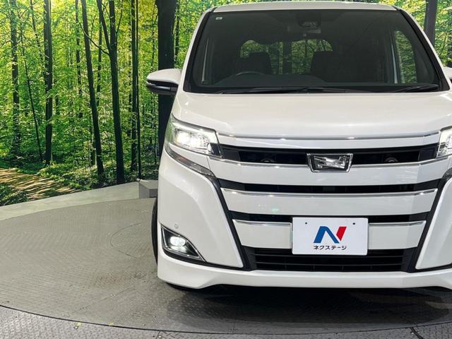 ノア G 両側電動ドア 純正SDナビ 後席モニター バックカメラ 衝突被害軽減システム 禁煙車 前席シートエアコン スマートキー LEDヘッド ナビ連動ETC クルコン オートライト オートエアコン(16枚目)