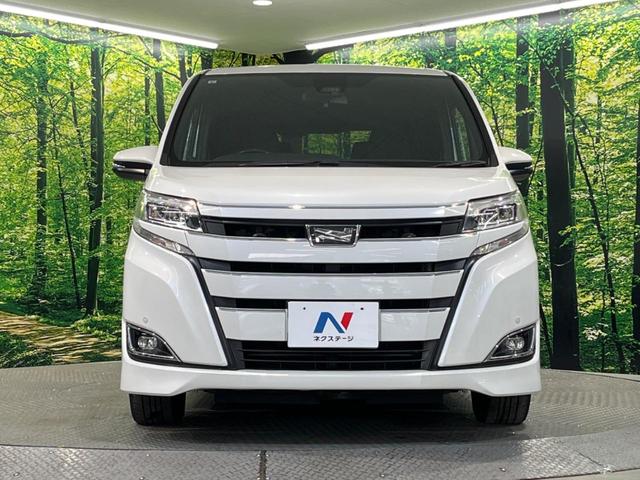 ノア G 両側電動ドア 純正SDナビ 後席モニター バックカメラ 衝突被害軽減システム 禁煙車 前席シートエアコン スマートキー LEDヘッド ナビ連動ETC クルコン オートライト オートエアコン(18枚目)