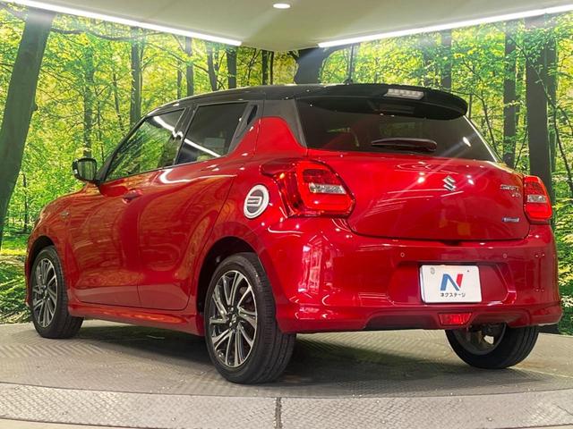 スイフト ハイブリッドRS SDナビ 衝突被害軽減システム レーダークルーズ 禁煙車 シートヒーター スマートキー LEDヘッド オートライト オートエアコン 純正16インチアルミ Bluetooth CD DVD再生(25枚目)