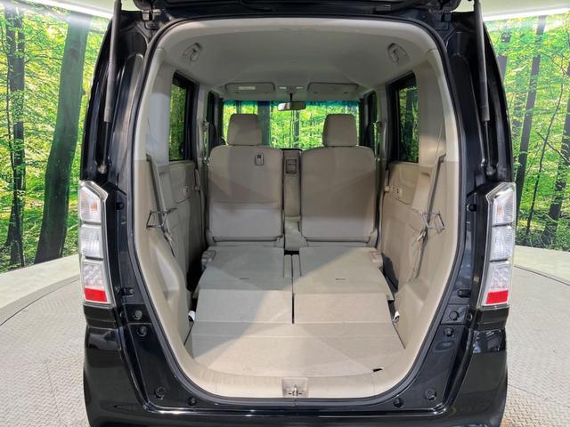 N-BOX G・Lパッケージ 電動スライドドア 禁煙車 スマートキー オートエアコン DVD再生 地デジ 電動格納ミラー ETC 衝突安全ボディ 盗難防止システム プライバシーガラス ドアバイザー 横滑り防止装置(10枚目)