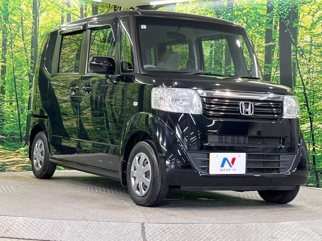 N-BOX G・Lパッケージ 電動スライドドア 禁煙車 スマートキー オートエアコン DVD再生 地デジ 電動格納ミラー ETC 衝突安全ボディ 盗難防止システム プライバシーガラス ドアバイザー 横滑り防止装置(27枚目)