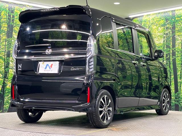 Ｎ－ＢＯＸカスタム Ｇ・Ｌホンダセンシング　禁煙車　ナビ　フルセグ　両側電動スライドドア　ＨＩＤヘッドライト　ＡＵＴＯエアコン　スマートキー　ＥＴＣ　バックカメラ　衝突被害軽減システム　レーダークルーズ　ドライブレコーダー　衝突安全ボディ（19枚目）
