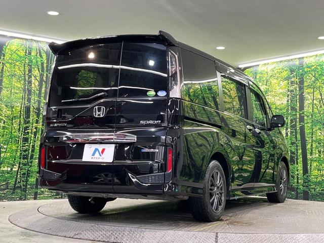 ステップワゴンスパーダ スパーダハイブリッド　Ｇ　ホンダセンシング　両側電動ドア　ＳＤナビ　バックカメラ　衝突被害軽減システム　レーダークルーズ　禁煙車　ドラレコ　スマートキー　ＬＥＤヘッド　ビルトインＥＴＣ　純正１６インチアルミ　オートライト　オートエアコン（18枚目）