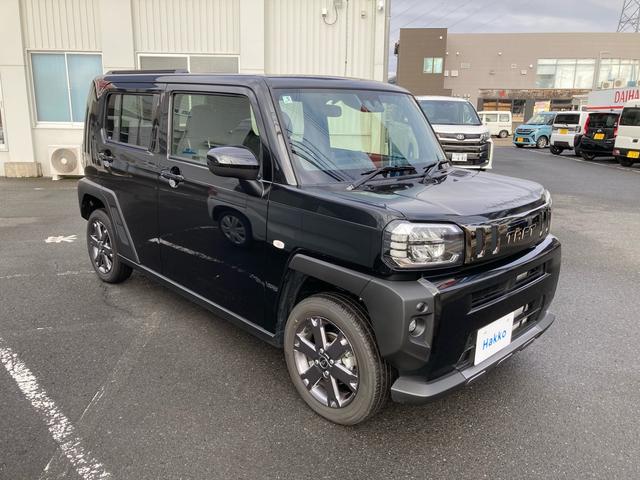 タフト Ｇ　ダーククロムベンチャー　純正９インチディスプレイオーディオ・バックカメラ・フルセグ・ＬＥＤヘッドランプ　スマートアシスト　アダプティブクルーズコントロール　スマートキー　オートエアコン　プッシュスボタンタート　オートライト（3枚目）