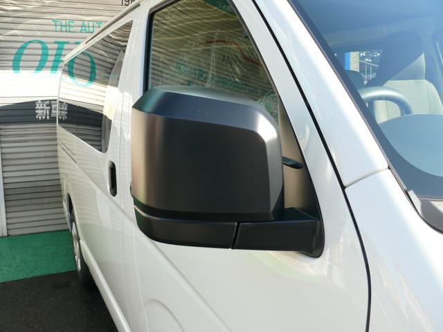ハイエースバン ロングDX GLパッケージ 登録済未使用車 トヨタセイフティセンス LEDライト パノラミックビューモニター プライバシーレーンキープアシスト オートハイビーム クリアランスソナー プライバシーガラス 助手席エアバック 100V(37枚目)