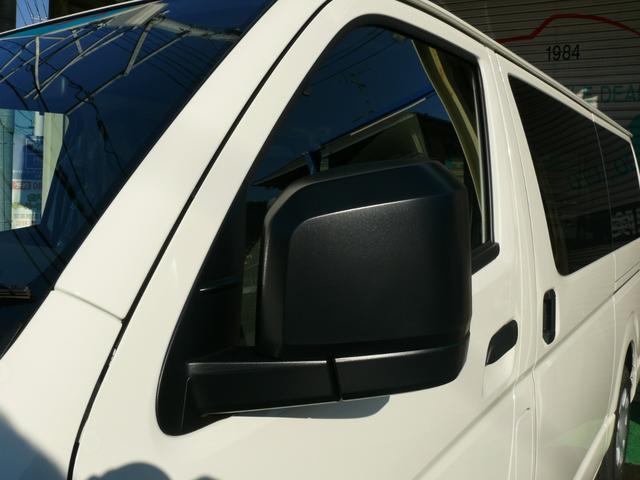 ハイエースバン ロングDX GLパッケージ 登録済未使用車 トヨタセイフティセンス LEDライト パノラミックビューモニター プライバシーレーンキープアシスト オートハイビーム クリアランスソナー プライバシーガラス 助手席エアバック 100V(38枚目)