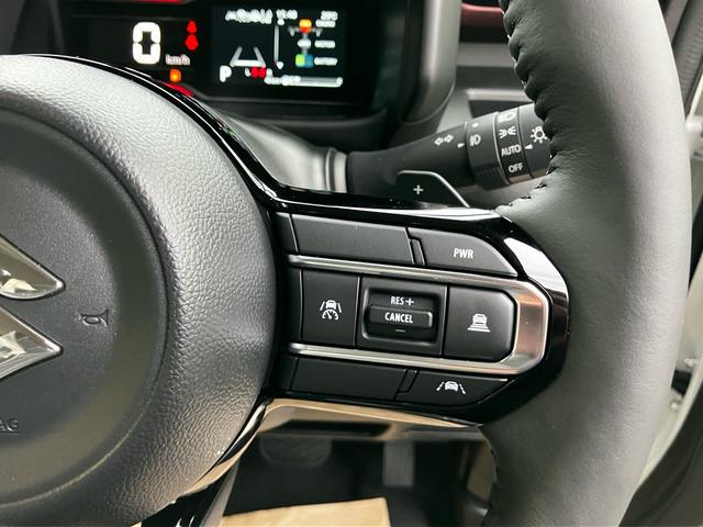 スペーシアカスタム ハイブリッドXSターボ 届出済未使用車 禁煙車 両側電動スライドドア 衝突被害軽減システム レーンアシスト ナビ 全周囲カメラ フルセグTV Bluetooth LEDヘッドライト コーナーセンサー AW15インチ(19枚目)