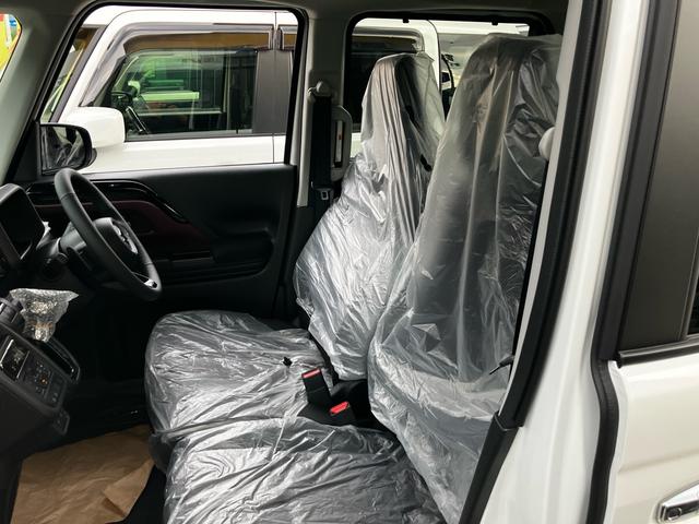 スペーシアカスタム ハイブリッドXSターボ 届出済未使用車 禁煙車 両側電動スライドドア 衝突被害軽減システム レーンアシスト ナビ 全周囲カメラ フルセグTV Bluetooth LEDヘッドライト コーナーセンサー AW15インチ(26枚目)