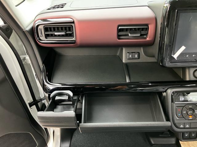 スペーシアカスタム ハイブリッドXSターボ 届出済未使用車 禁煙車 両側電動スライドドア 衝突被害軽減システム レーンアシスト ナビ 全周囲カメラ フルセグTV Bluetooth LEDヘッドライト コーナーセンサー AW15インチ(47枚目)