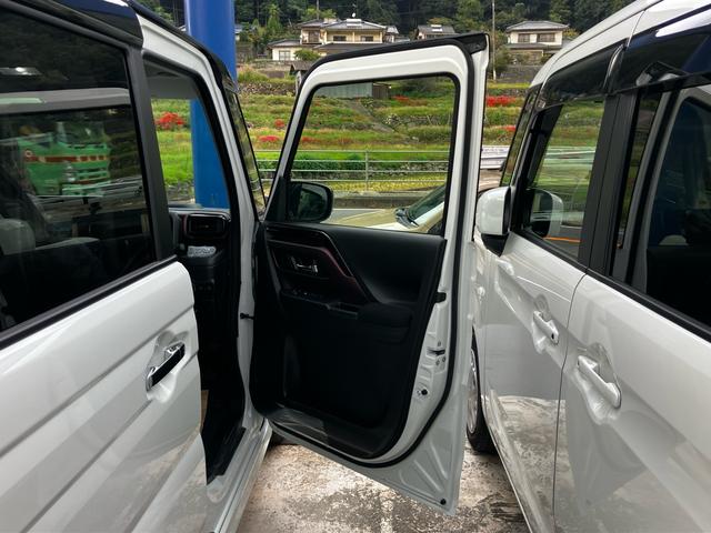 スペーシアカスタム ハイブリッドXSターボ 届出済未使用車 禁煙車 両側電動スライドドア 衝突被害軽減システム レーンアシスト ナビ 全周囲カメラ フルセグTV Bluetooth LEDヘッドライト コーナーセンサー AW15インチ(48枚目)