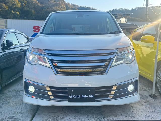 セレナ ライダー　ブラックライン　Ｓ－ハイブリッド　８人乗り　衝突被害軽減システム　レーンアシスト　両側電動スライドドア　ＥＴＣ　ナビ　フルセグＴＶ　Ｂｌｕｅｔｏｏｔｈ　ＣＤ　ＤＶＤ　オートエアコン　スマートキー　ＬＥＤヘッドライト　クルコン　ＡＷ（25枚目）