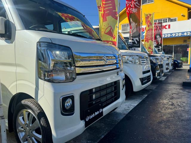 エブリイワゴン PZターボスペシャル ハイルーフ 届出済未使用車 禁煙車 衝突被害軽減システム レーンアシスト 両側パワスラ サイドステップ スマートキー 電動格納ミラー オートエアコン AW14インチ LEDヘッドライト バックソナー(3枚目)