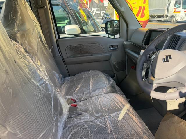エブリイワゴン PZターボスペシャル ハイルーフ 届出済未使用車 禁煙車 衝突被害軽減システム レーンアシスト 両側パワスラ サイドステップ スマートキー 電動格納ミラー オートエアコン AW14インチ LEDヘッドライト バックソナー(19枚目)