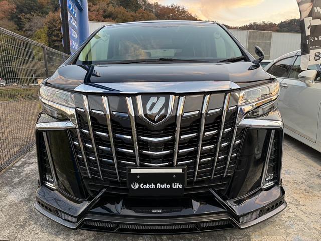 アルファード 2.5S Cパッケージ サンルーフ エアロ 衝突被害軽減システム レーンアシスト 両側電動スライドドア コーナーセンサー LEDヘッドライト スマートキー 後席モニター AW21インチ クルーズコントロール(50枚目)