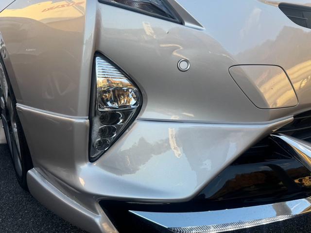 プリウス Sセーフティプラス フルエアロ 衝突被害軽減システム レーンアシスト ETC ナビ バックカメラ フルセグTV Bluetooth CD DVD LEDヘッドライト コーナーセンサー クルコン オートエアコン AW(25枚目)