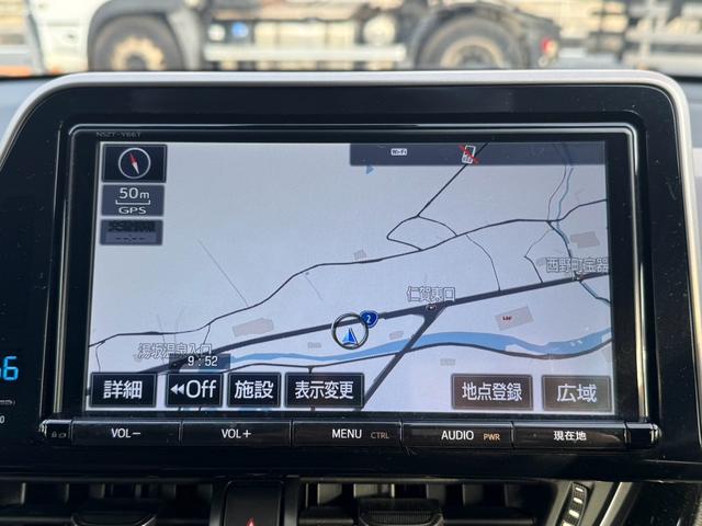 C-HR G 衝突被害軽減システム レーンアシスト ハーフレザー コーナーセンサー ETC ナビ バックカメラ フルセグTV Bluetooth CD DVD シートヒーター クルコン AW18インチ スマートキー(5枚目)