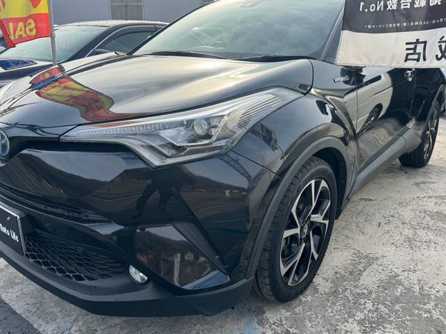 C-HR G 衝突被害軽減システム レーンアシスト ハーフレザー コーナーセンサー ETC ナビ バックカメラ フルセグTV Bluetooth CD DVD シートヒーター クルコン AW18インチ スマートキー(37枚目)