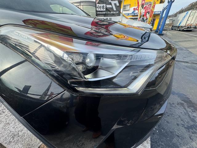 C-HR G 衝突被害軽減システム レーンアシスト ハーフレザー コーナーセンサー ETC ナビ バックカメラ フルセグTV Bluetooth CD DVD シートヒーター クルコン AW18インチ スマートキー(39枚目)