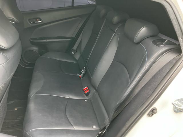 プリウス Aツーリングセレクション モデリスタエアロ 衝突被害軽減システム レーンアシスト ETC 前後ドラレコ ETC ナビ バックカメラ フルセグTV Bluetooth CD DVD LEDヘッドライト AW17インチ(26枚目)