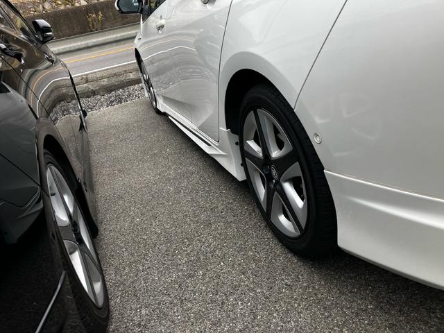 プリウス Aツーリングセレクション モデリスタエアロ 衝突被害軽減システム レーンアシスト ETC 前後ドラレコ ETC ナビ バックカメラ フルセグTV Bluetooth CD DVD LEDヘッドライト AW17インチ(36枚目)