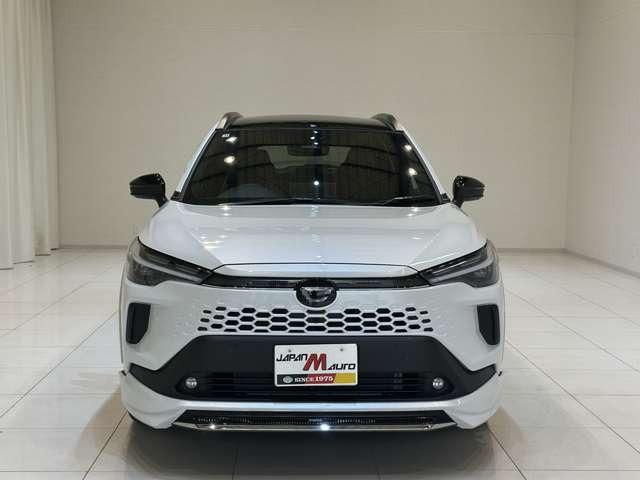 カローラクロス ハイブリッド Z 登録済未使用車 モデリスタエアロ パノラマルーフ ACコンセント電源 ブラインドスポットモニター パノラミックビューモニター スマートキー シートヒーター ETC バックカメラ 車線キープアシスト(2枚目)