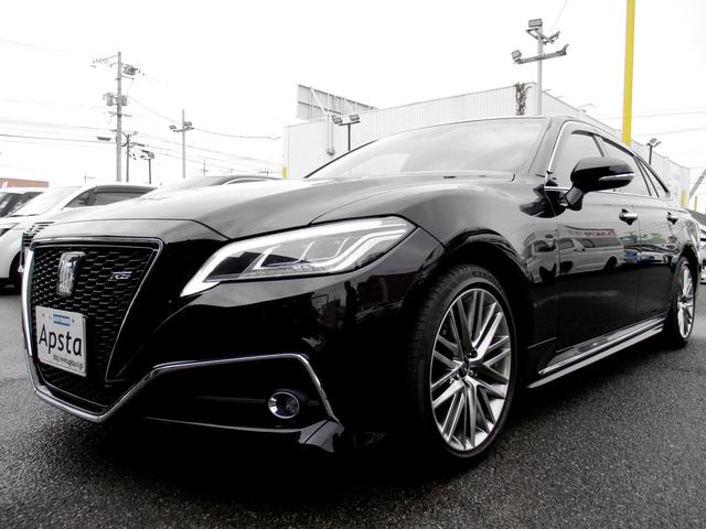 クラウンハイブリッド ＲＳ　トヨタセーフティセンス　ブラインドスポットモニター　１２．３型フルセグメモリーナビ＆クラウンスーパーライブサウンドシステム　バックガイドモニター　３眼ＬＥＤオートライト　ハーフソフトレザーシート（9枚目）