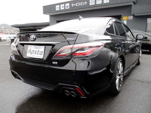 クラウンハイブリッド ＲＳ　トヨタセーフティセンス　ブラインドスポットモニター　１２．３型フルセグメモリーナビ＆クラウンスーパーライブサウンドシステム　バックガイドモニター　３眼ＬＥＤオートライト　ハーフソフトレザーシート（12枚目）