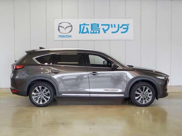 ＣＸ－８ ２５Ｔ　Ｌパッケージ　１年間走行距離無制限保証付　認定Ｕ－Ｃａｒ　マツコネ　ＴＶ（フルセグ）　３６０°ビューモニター　ＢＯＳＥ　パワーリフトゲート　リアシートモニター　レーダークルーズ　電動シート　シートヒーター　ＥＴＣ（7枚目）