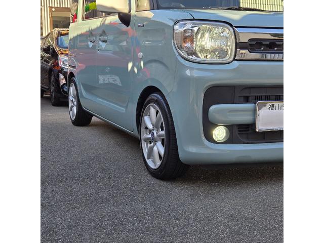 スペーシア ハイブリッドX 4WD MINI純正15インチアルミ ローダウン エンジンスターター クラッチオメッシュシートカバー ガラスフィルム貼り LEDヘッドライト&フォグ FJクラフトフロアマット 8インチナビ ETC(4枚目)