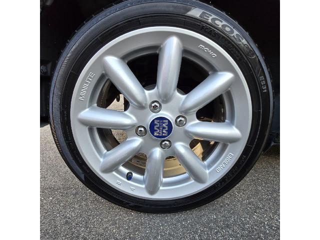 スペーシア ハイブリッドX 4WD MINI純正15インチアルミ ローダウン エンジンスターター クラッチオメッシュシートカバー ガラスフィルム貼り LEDヘッドライト&フォグ FJクラフトフロアマット 8インチナビ ETC(11枚目)