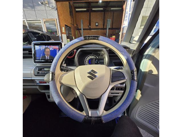 スペーシア ハイブリッドX 4WD MINI純正15インチアルミ ローダウン エンジンスターター クラッチオメッシュシートカバー ガラスフィルム貼り LEDヘッドライト&フォグ FJクラフトフロアマット 8インチナビ ETC(16枚目)