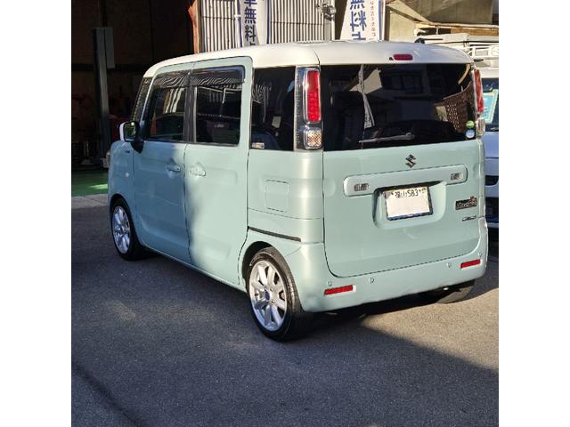 スペーシア ハイブリッドX 4WD MINI純正15インチアルミ ローダウン エンジンスターター クラッチオメッシュシートカバー ガラスフィルム貼り LEDヘッドライト&フォグ FJクラフトフロアマット 8インチナビ ETC(28枚目)