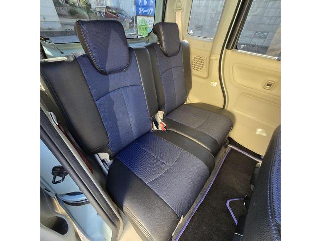 スペーシア ハイブリッドX 4WD MINI純正15インチアルミ ローダウン エンジンスターター クラッチオメッシュシートカバー ガラスフィルム貼り LEDヘッドライト&フォグ FJクラフトフロアマット 8インチナビ ETC(37枚目)