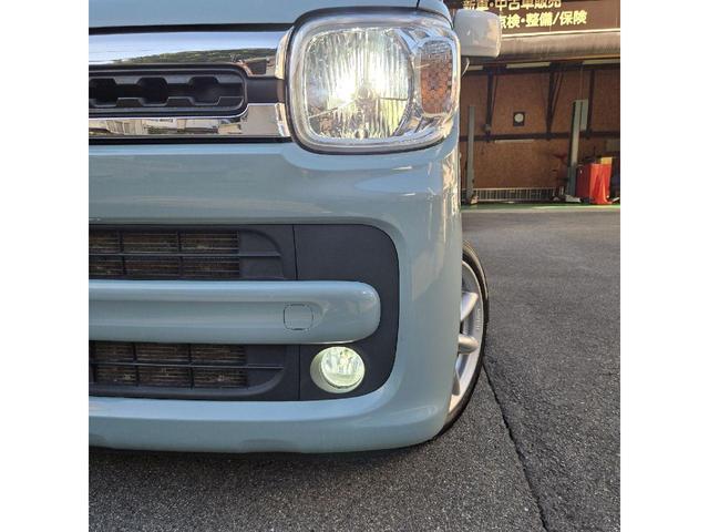 スペーシア ハイブリッドX 4WD MINI純正15インチアルミ ローダウン エンジンスターター クラッチオメッシュシートカバー ガラスフィルム貼り LEDヘッドライト&フォグ FJクラフトフロアマット 8インチナビ ETC(50枚目)