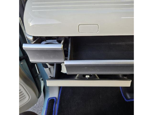 スペーシア ハイブリッドX 4WD MINI純正15インチアルミ ローダウン エンジンスターター クラッチオメッシュシートカバー ガラスフィルム貼り LEDヘッドライト&フォグ FJクラフトフロアマット 8インチナビ ETC(52枚目)